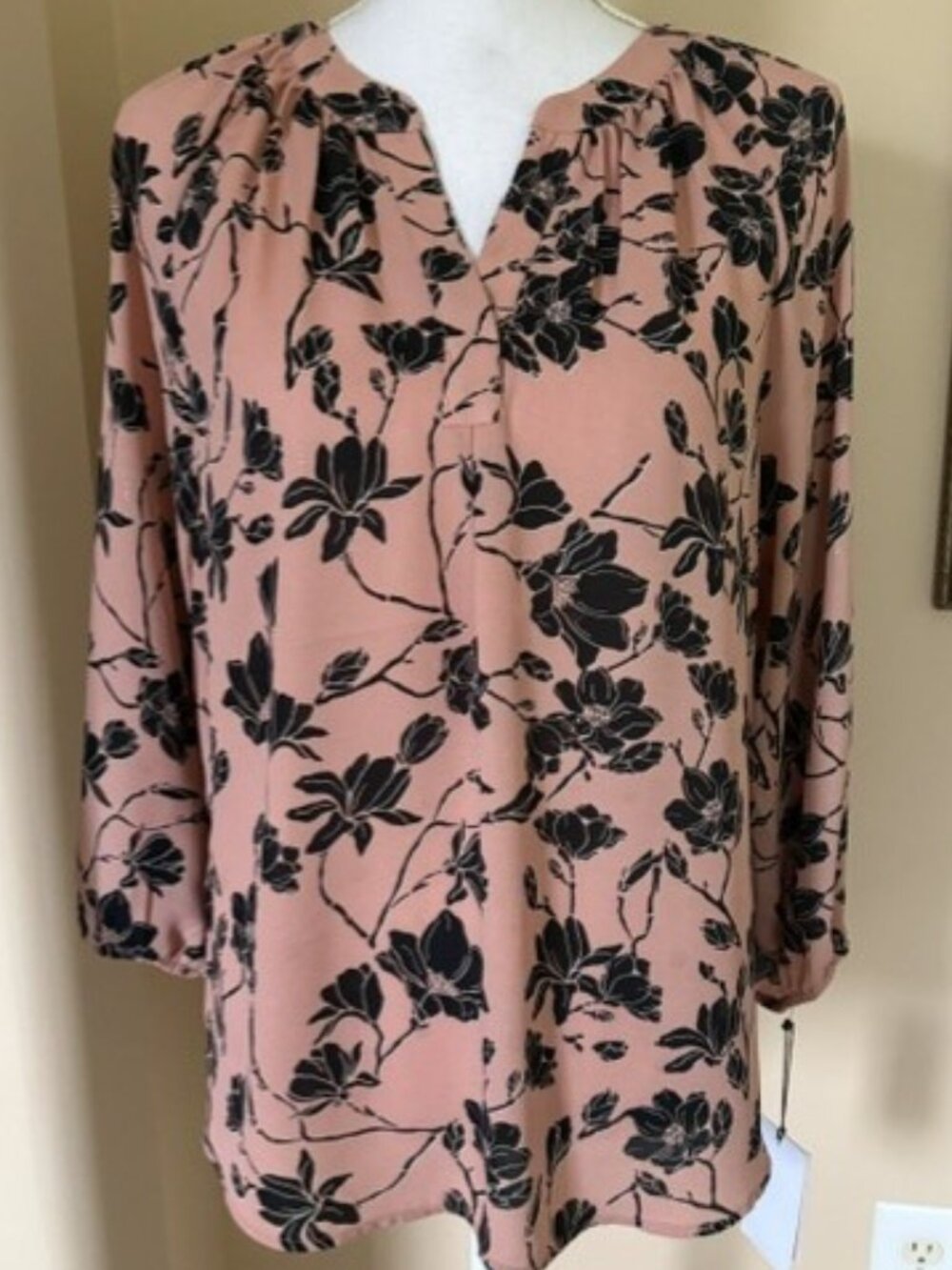 NWT IVANKA TRUMP 'THE FOREST' BLOUSE